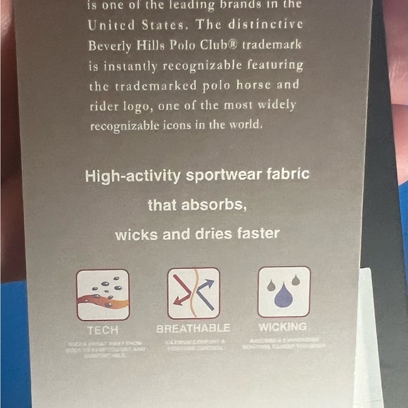 Beverly Hills Polo Club Men’s Astro Blue Short Sleeve Shirt Brand New With Tags - Picture 4 of 7